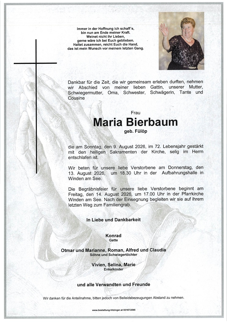 Parte Maria Bierbaum